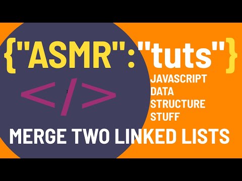 ASMR CODING zip two linked lists JS (whispering, typing sounds)