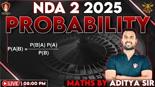 NDA 2 Math | Probablity | NDA Maths 2025 | Aditya Sir