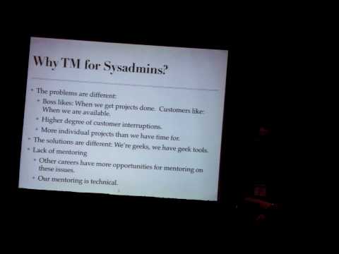 Episode  3: Why is time management particularly difficult for sysadmins?