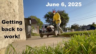 Back To Work! June 6, 2025