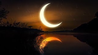 Relieve Fatigue Fast With Deep Sleep Of The Night Moon  Fall Asleep in 10 minutes