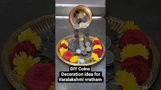 DIY Decoration idea for Varalakshmi vratham#varalakshmi#pujadecoration #trending#shorts#diy