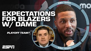 Brian Windhorst says the Trail Blazers ARE NOT a playoff team despite adding Dame | NBA Today