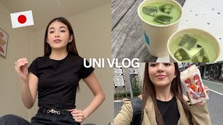 UNI VLOG 🇯🇵 enrollment, japan days, matcha hopping, grocery, disneysea, konbini, flea market etc.