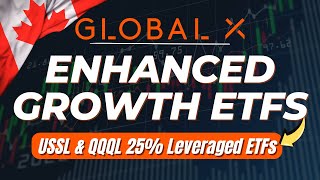 ENHANCED Growth ETFs for Canadians: "Hands Off" Leveraged ETFs (No Margin Calls) for Long Term Hold