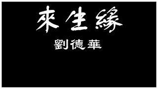 劉德華 來生緣【歌詞板/Lyric】