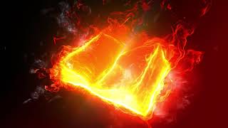 The Book of Fire Motion Background Animation Video Effects HD