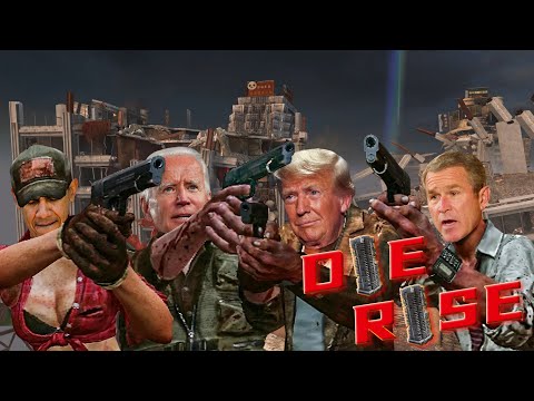 The Presidential Zomboys scale Die Rise