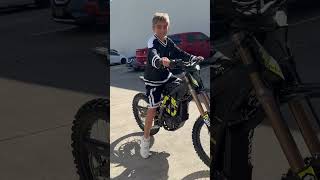Test riding my new surron light bee x #viral #viral #viraltoday #viralmoment #viralvideos #viralnow
