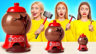 Big, Medium and Small Plate Challenge | Easy Secret Hacks and Gadgets by Multi DO Joy