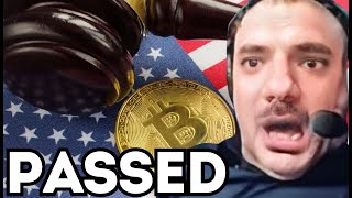 CRYPTO BILLS PASSED - WHAT NEXT?