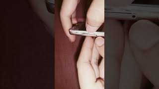 How to remove stuck or broken sim card tray #eject #stuck #phone #sim #fyp #youtube #shorts