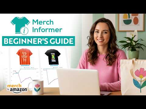 I Earn $8,370/Month Selling T-Shirts with Merch Informer | Print on Demand Secrets 👚💡
