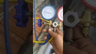 AC r22 gas charging