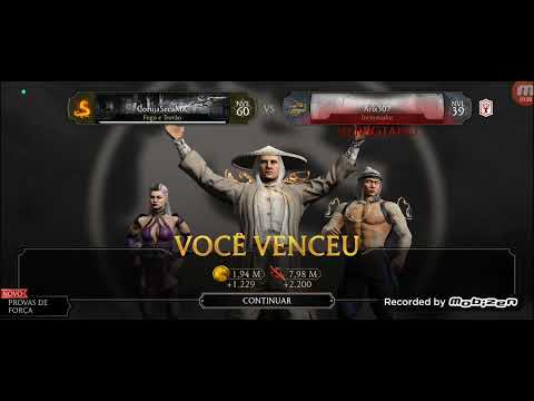 MK 11 MOBILE TESTANDO A Melhor personagem do Game - vôo tentar trazer uma Gameplay mais atualizada