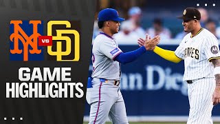 Mets vs. Padres Game Highlights (7/28/25) | MLB Highlights