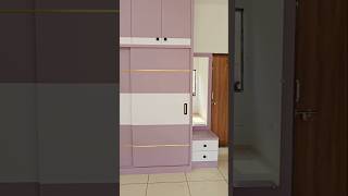 Modern Sliding Wardrobe Design Idea, amazing woodwork #shorts #woodworking #furniture #design