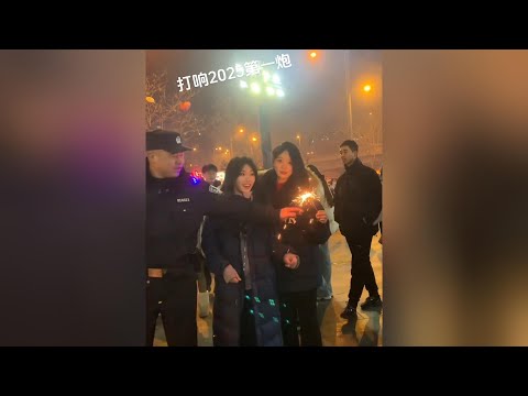 2025跨年夜！上海苏州等中国各地警察忙得不亦乐乎！