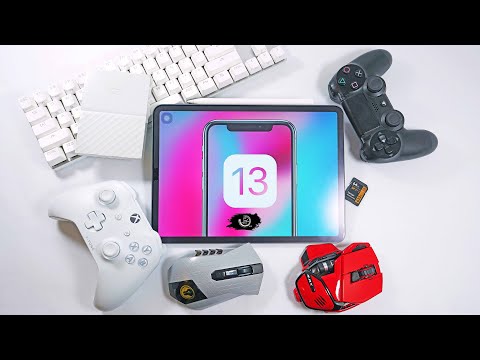 苹果ios13下载安装和各种外设存储设备测试-SD卡/移动硬盘/PS4手柄/XBOX手柄/有线键盘鼠标iOS 13 & iPad OS Public Beta Tips & Tricks