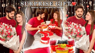 SURPRISE ANNIVERSARY GIFT FOR AREEB ♥️🎁 | Hira K Lea Rishta Agya 😍