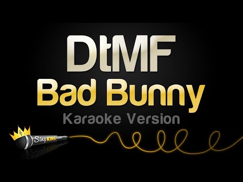 Bad Bunny - DtMF (Karaoke Version)