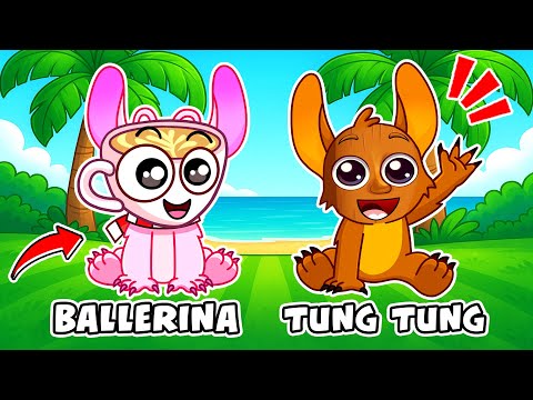 Tung Tung Sahur & Ballerina Cappuccina Are LILO & STITCH MONSTERS In Roblox!
