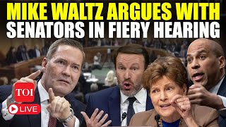 US Senate Spat Turns Savage: Mike Waltz,  Senators Clash In Unfiltered Face-Off During Hearing