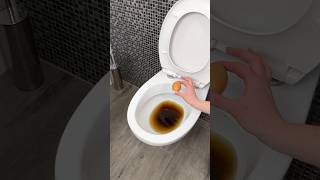 Throw an egg in the toilet. I never thought it would help