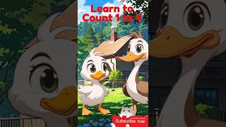 Learn to Count 1 to 4 with fun, #nurseryrhymes #educationalvideosforkids #kidsvideos