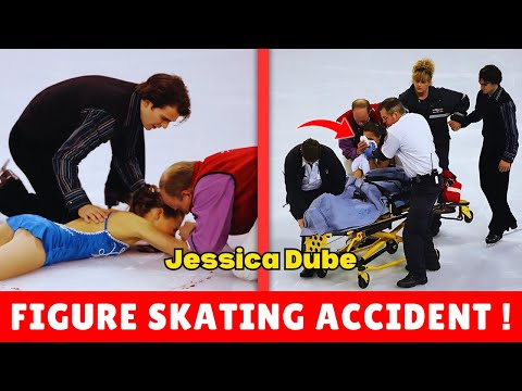 Figure Skating Accident Jessica Dube | Jessica Dube Face After The Incident