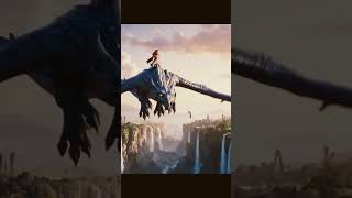 A Girl Flying on a Dragon 🐉✨ | Epic Fantasy AI Short