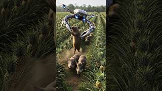 Drone Strike in the Pineapple Field