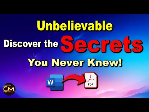 The BEST Free Word to PDF Converter