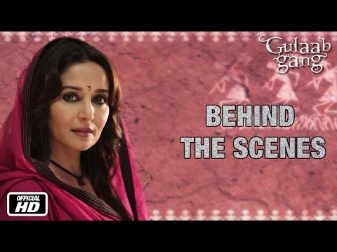 Behind The Scenes | Madhuri  Dixit As Rajjo | Gulaab Gang