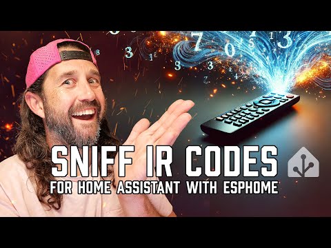 Sniffing IR Signals with ESPHome (for Home Assistant)