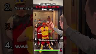 Ranking The Best Elevator Roulette Challenge Moments 😂😂😂 #ranking #funny