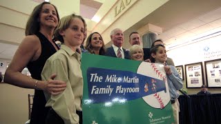 FSU Baseball coach Mike Martin and family honored by TMH