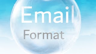 Email format | for all class.