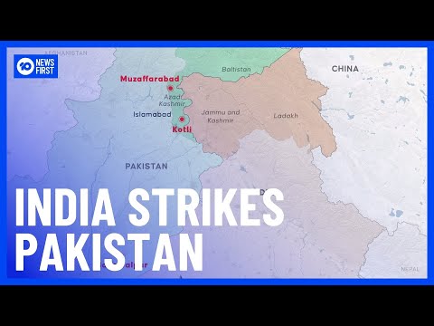 India Launches Missiles Into Pakistan, Tensions Spiral | 10 News First