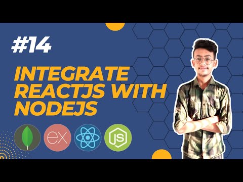 Integrate reactjs with nodejs || Connect react with nodejs and mongodb