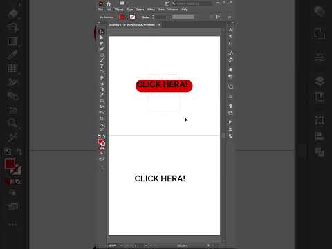 How to Make a Button in Adobe Illustrator | Easy Button Design Tutorial  #graphicdesign #illustrator