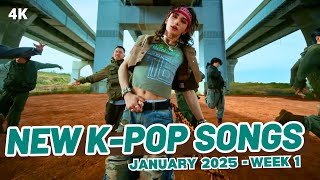 NEW K-POP SONGS | JANUARY 2025 (WEEK 1)