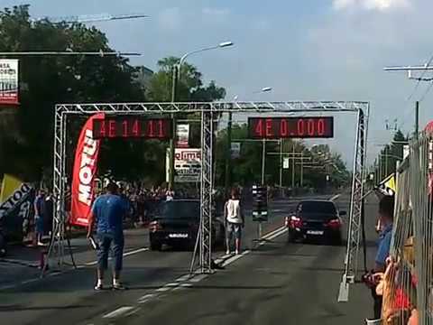 GTT Drag 08 2013 Brasov Subaru Impreza STi vs  EVO 9