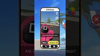 Roblox Snapchat Trolling P254 😂👽 Squid Game #funny #robloxmemes #meme #roblox