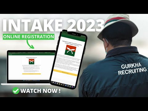 Intake 2023- Online Registration for British Army & Singapore Police (New Update)