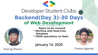 Backend (Day 3) || 30 Days of Web Development