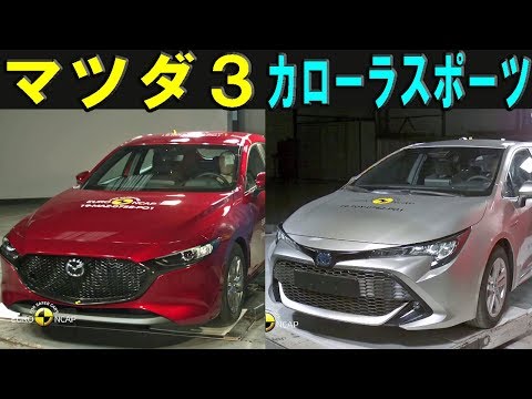 2019 Mazda 3 vs Toyota Corolla - Euro NCAP