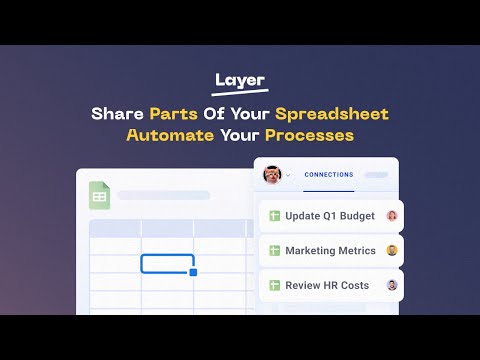 Layer Product Tour - Getting Started