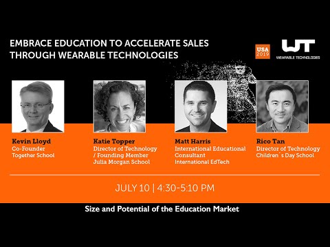 Wearables  4 - Size and Potential of the Education Market
