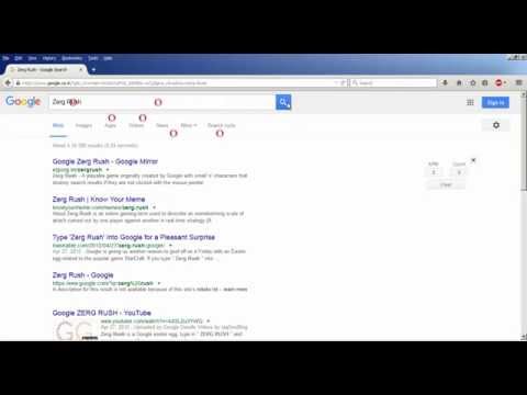 Google Zerg Rush Video